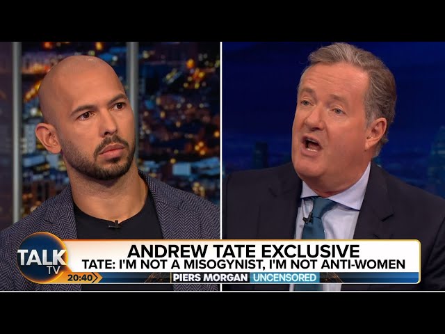 PREVIEW: Andrew Tate Defends Himself Against Piers Morgan