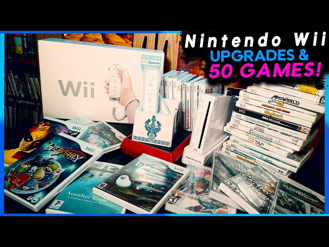 A Nintendo Wii in 2024 | The Upgrades & 50 Games! - HM