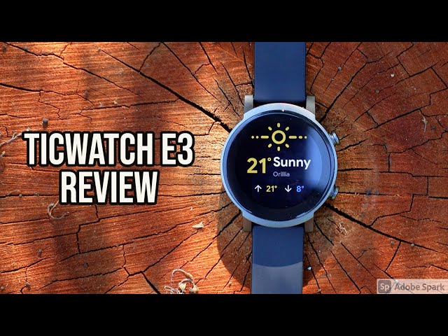 TicWatch E3 Review - A Budget Wear OS Smartwatch with PREMIUM HARDWARE!