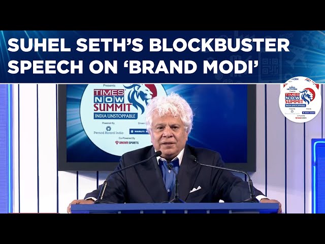 Suhel Seth Blockbuster Speech: In 11 Mins, Suhel Rips Congress, Reaffirms 'Modi Will Return' & More