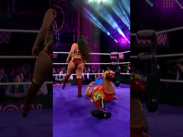 Tonga Twins get Payback 😤 | Episode 79 Highlights | #shorts | Women Of Wrestling  #wowsuperheroes