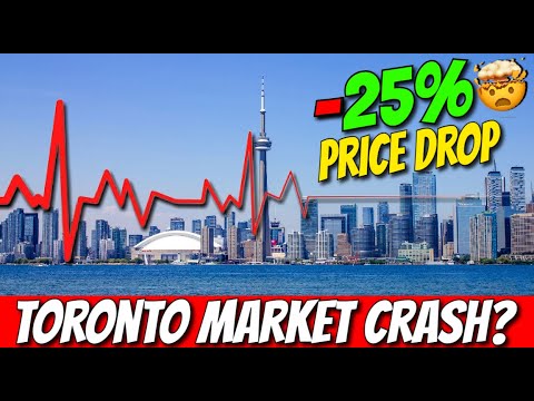 Did the Toronto Real Estate Market Just Crash? | 25% Price Drop in Toronto Real Estate