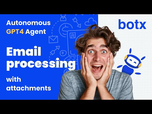 Boost Your Business 50x: Autonomous GPT4 Agent - Email Processing (with attachments) No-Code