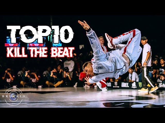 TOP 10 KILL THE BEAT In Breakdance 2021 🎵 INSANE MUSICALITY 🎵