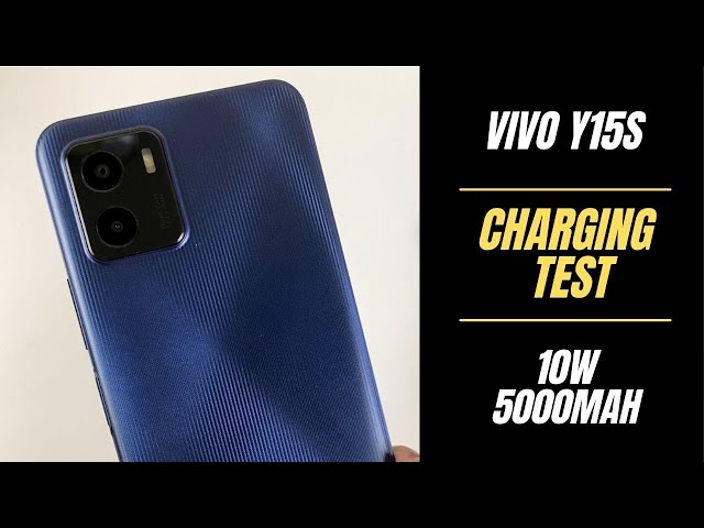 Vivo Y15s Battery Charging Test 0% to 100% | 10W fast charger 5000 mah