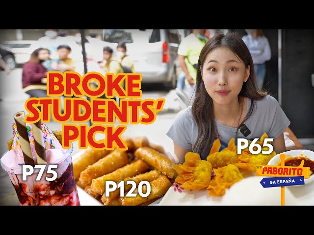 Korean’s Trendy Filipino College Food Trip! | PABORITO in España