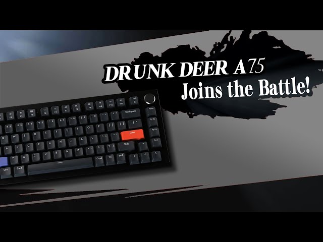 The Wooting 60HE Has a New Competitor? | Drunk Deer A75 Review
