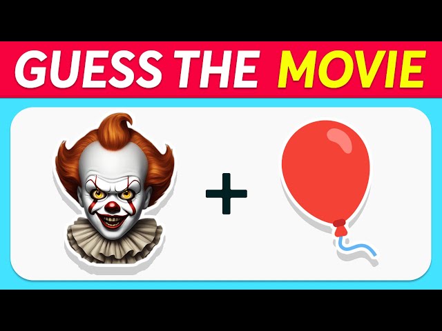 Guess the MOVIE by Emoji Quiz 🎬🍿 50 Movies Emoji Puzzles