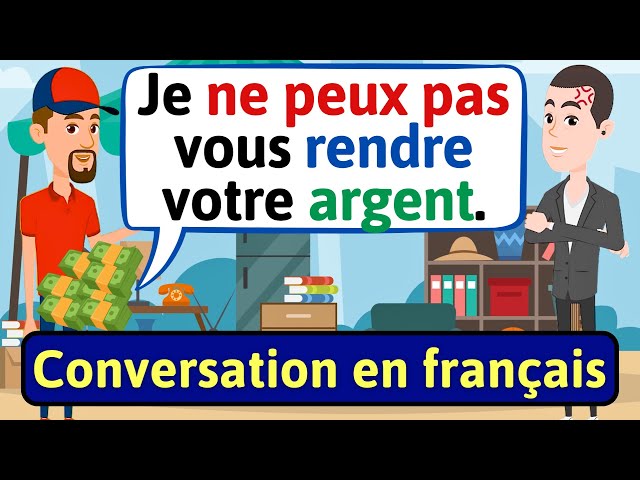 Apprendre à Parler Français (Service client) Daily French Conversation | LEARN FRENCH
