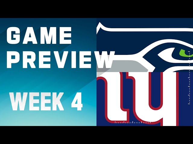 Seattle Seahawks vs. New York Giants | 2023 Week 4 Game Preview