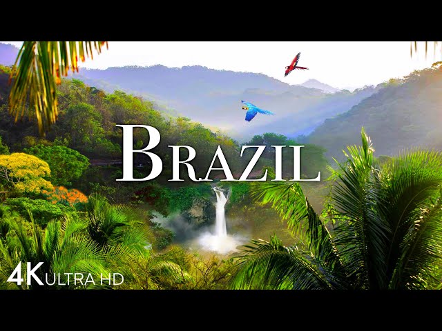 Brazil In 4K - Beautiful Tropical Country | Scenic Relaxation Film