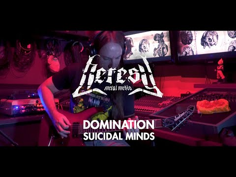 Domination - Suicidal Minds (Guitar Playthrough) - UHD 4k - Heresy Metal Media