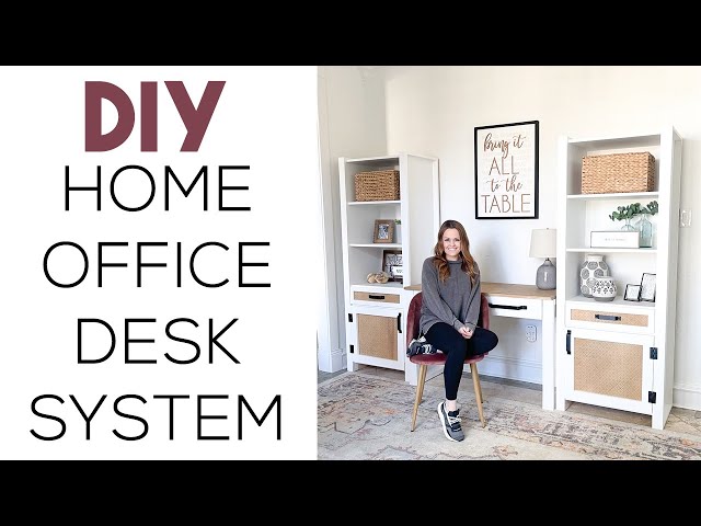 DIY Home Office Desk System