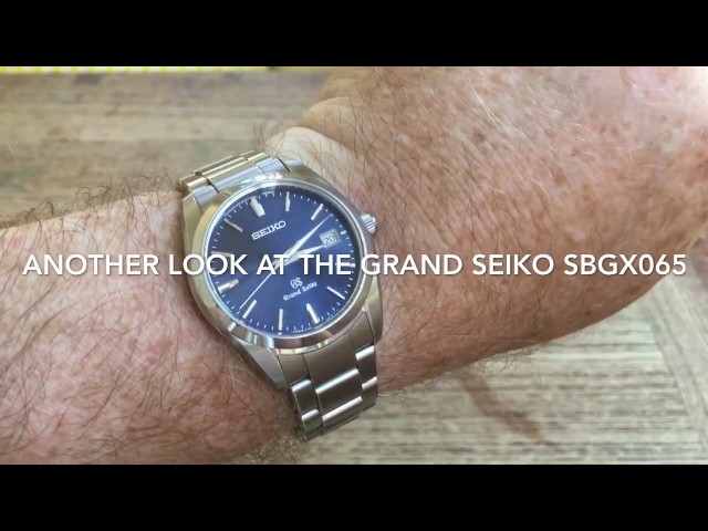 Another Look At The Grand Seiko Quartz SBGX065
