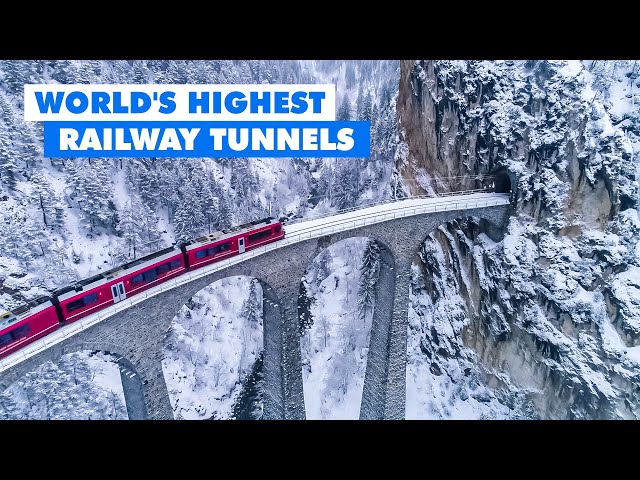 China is Building the World's Highest Railway Tunnels in the Himalayas