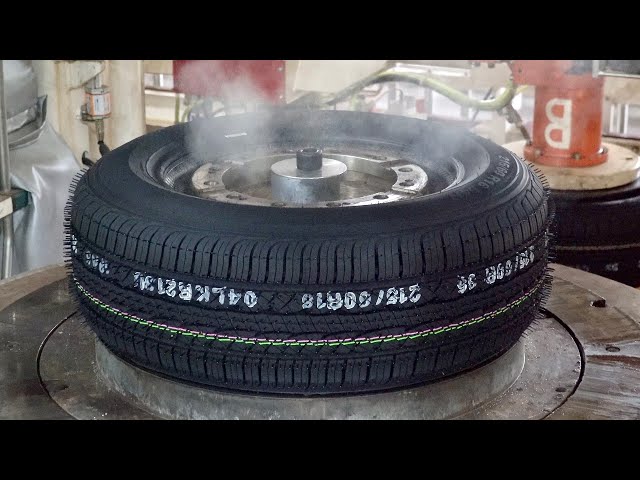 How to Mass-produce Car Tires With Amazing Technology. Vietnam Tire Factory Manufacturing Process