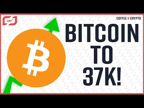 Bitcoin Price Going To $37k! Here’s Why! - Coffee N Crypto LIVE