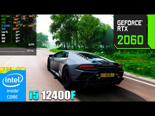 RTX 2060 + i5 12400F : Test in 17 Games - RTX 2060 Gaming