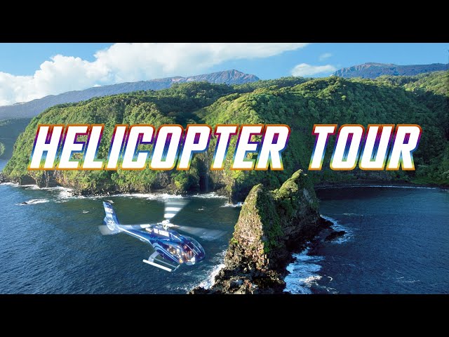 MAUI Helicopter Tour - NO DOORS! 😱 WIDE OPEN!