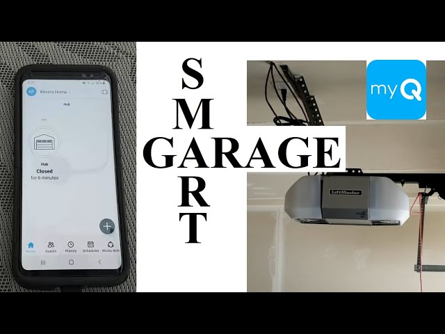 LiftMaster Chamberlain SMART GARAGE in SMART HOME Wi-Fi Garage Door Opener + MyQ App Smartphone