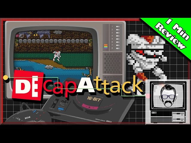 DEcap Attack Mega Drive [1 Minute Review] | Nostalgia Nerd