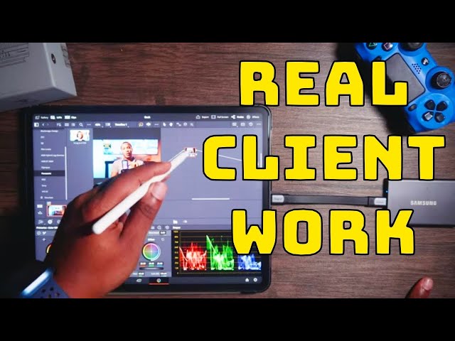Can Davinci Resolve for iPad work on REAL Client Projects?