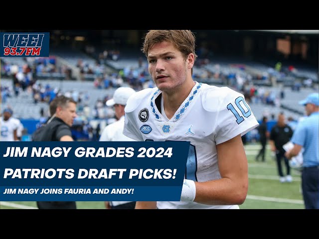 Jim Nagy grades the #Patriots 2024 draft picks! #nfl #nfldraft
