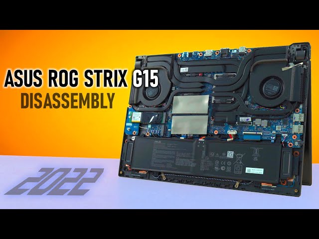 Asus ROG Strix G15 (2022) Review - Disassembly and upgrade tutorial