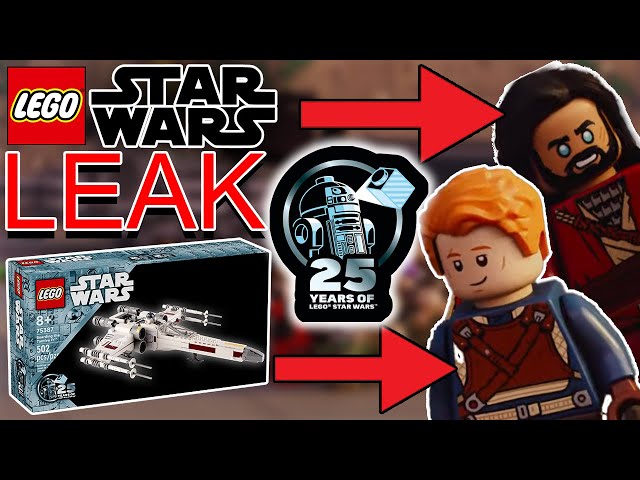 LEAKED Lego Star Wars 25th Anniversary figs + Sets !!!!