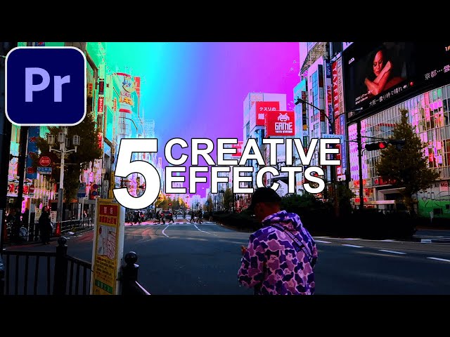 5 Easy Creative Video Effects in Adobe Premiere Pro CC (Tutorial / How to)