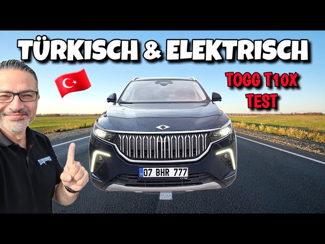 TOGG T10X SUV erster großer Test. Was kann das Türkische Elektroauto? Effizienz Reichweite Software