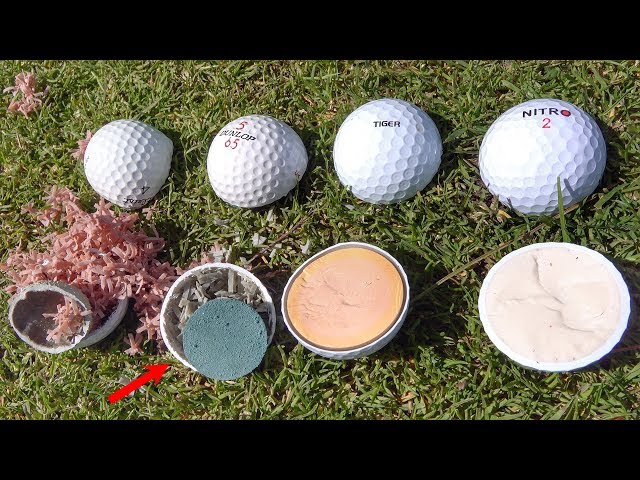 What's inside ILLEGAL Golf Balls?