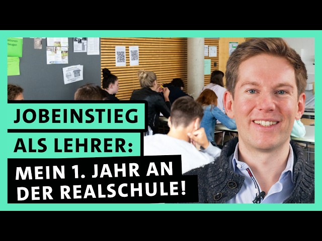 Jobeinstieg Realschule: Er lebt für den Lehrerjob! | alpha Uni