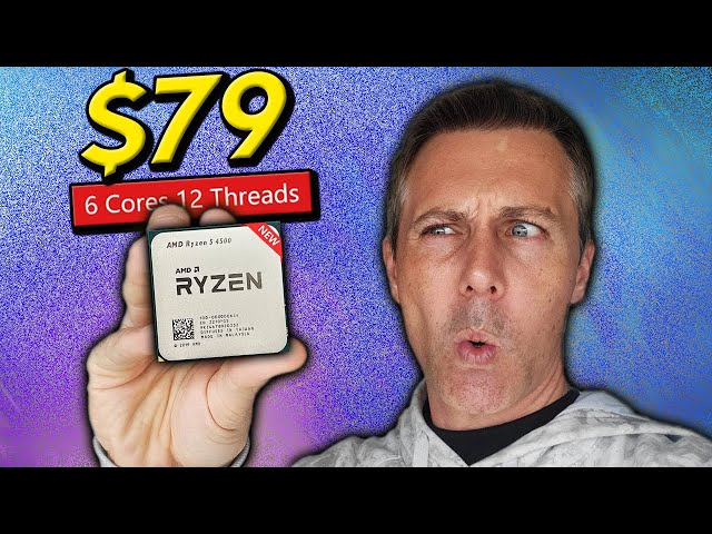 Ryzen 5 4500 - Now at $79 Is this CPU a hidden BARGAIN!?