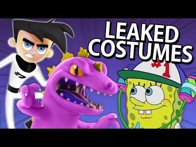 LEAKED COSTUMES IN NICKELODEON ALL-STAR BRAWL!