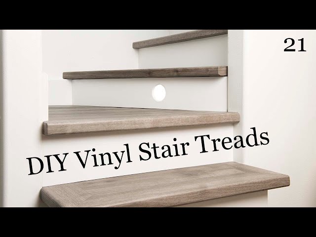 How to Install Vinyl Plank Flooring on Stairs | DIY / How To