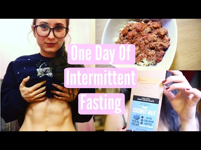 WHAT I EAT IN A DAY | Intermittent Fasting with MissFitAndNerdy