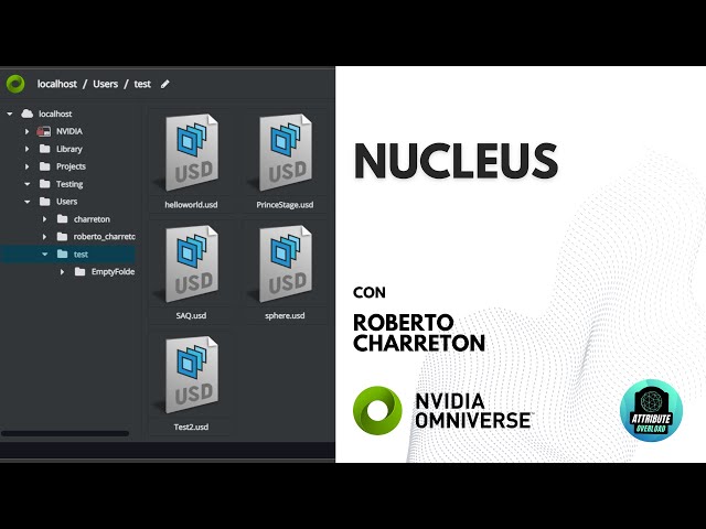 Recorrido por la herramienta NVIDIA Omniverse Nucleus