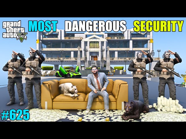 GTA 5 : THE MOST DANGEROUS SECURITY FOR MICHAEL | GTA 5 GAMEPLAY #625