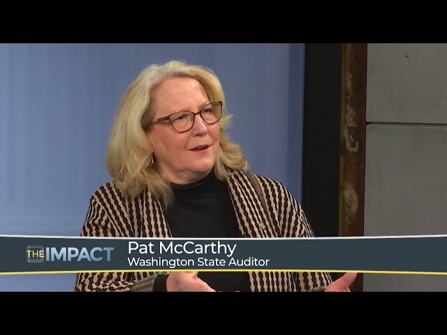 State Auditor Pat McCarthy interview about SAO's work on TVW's 'The Impact' March 7, 2024