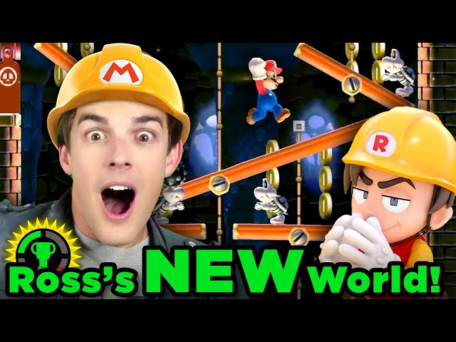 MatPat vs the OFFICIAL RubberRoss World! | Super Mario Maker 2