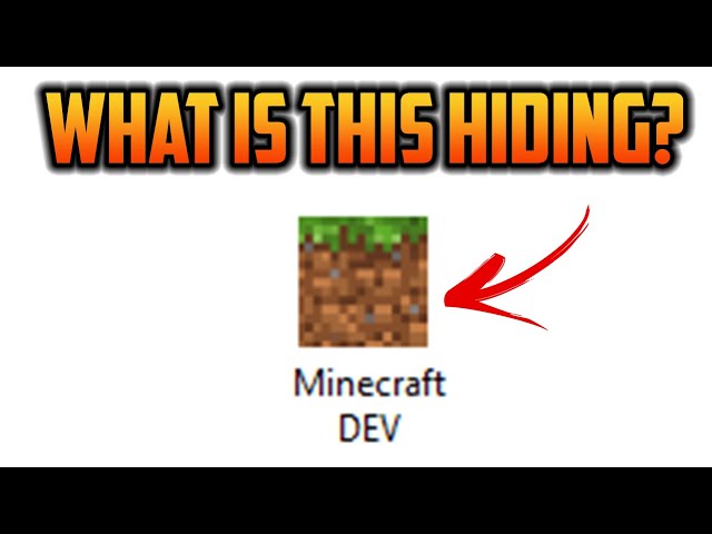 You're not supposed to play this version of Minecraft...