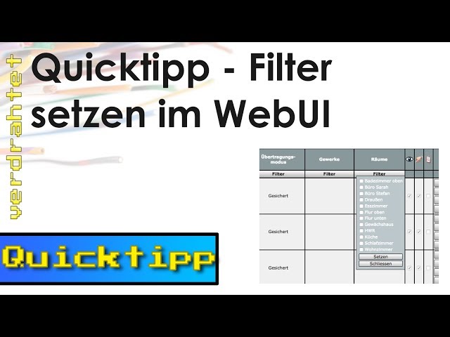Quicktipp - HomeMatic Filter
