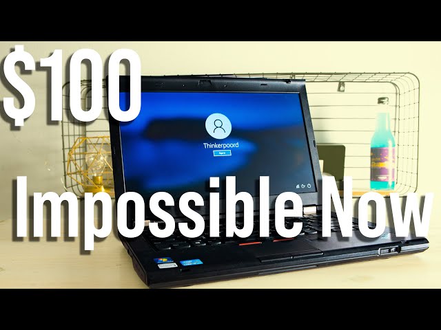 There Will NEVER Be Another Laptop Like This... and It's $100 - Thinkpad T430