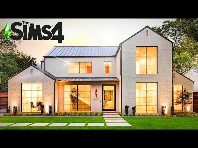 MANSION OF THIEVES: Curb Appeal Recreation ~ Sims 4 Speed Build (No CC)