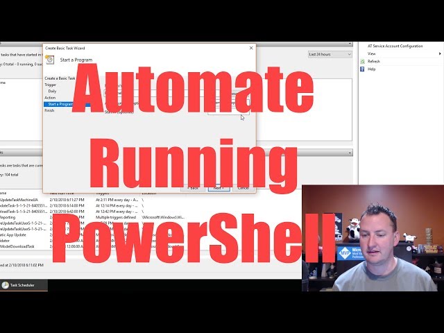 Automate your PowerShell scripts with Windows Task Scheduler