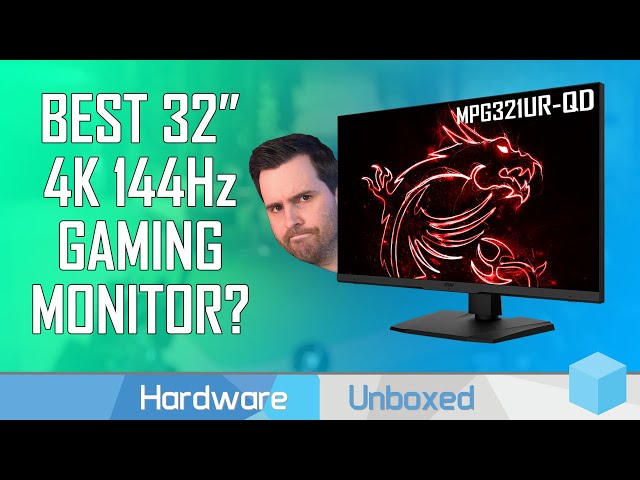 The 4K Monitor to Buy? - MSI MPG321UR-QD Review