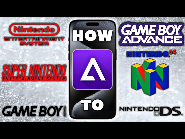 How To Play Nintendo Games on Your iPhone! (Delta Emulator)