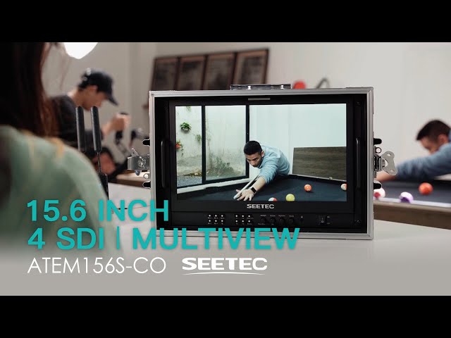 SEETEC ATEM156S-CO Director and Broadcast Monitor with Multi-view