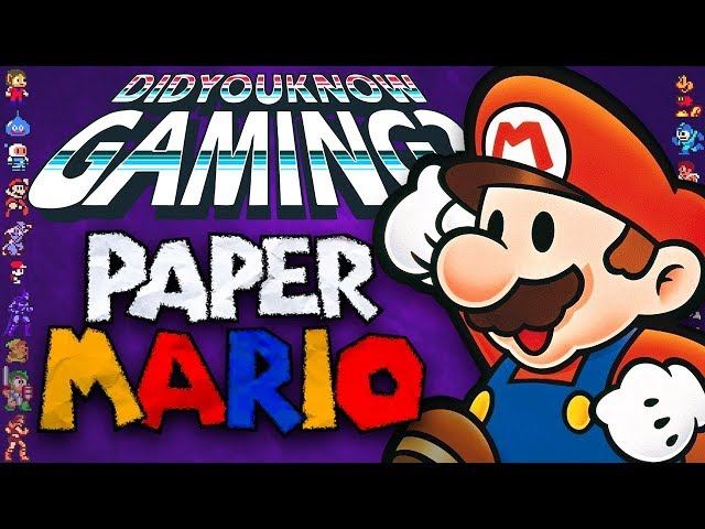 Paper Mario (N64) - Did You Know Gaming? Feat. Stryder7x